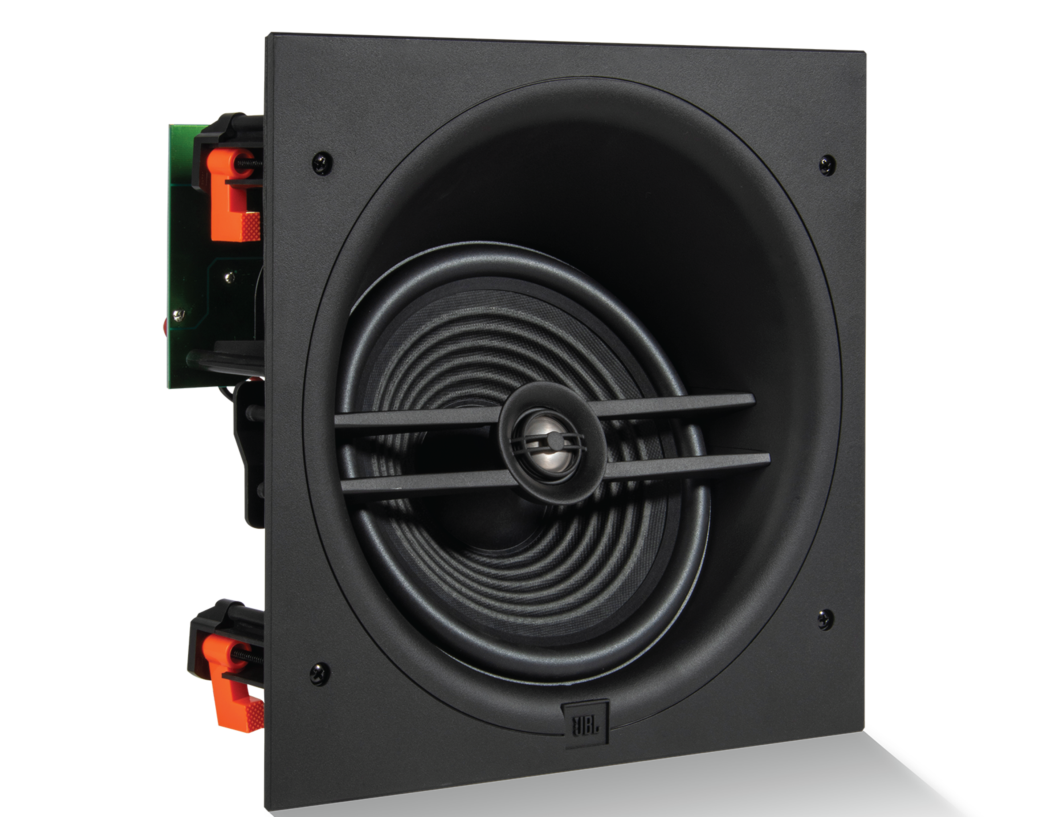 Angled Baffle allows for accurate aiming towards the listening area